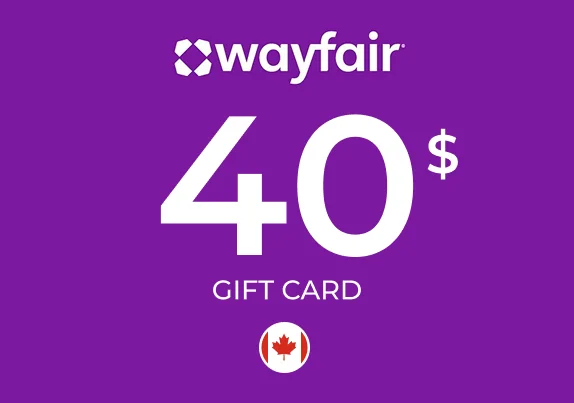 Wayfair Gift Card 40 CAD