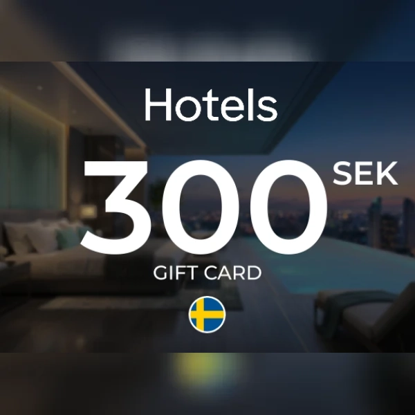 Hotels Online Gift Card 300 SEK Key - SWEDEN