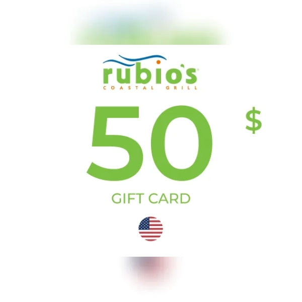 Rubio’s Coastal Grill Gift Card 50 USD Key - UNITED STATES