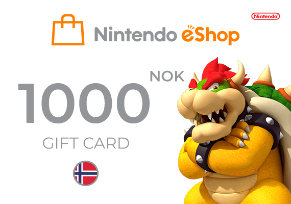 Nintendo eShop Card 1000 NOK