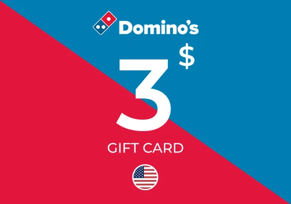 Dominos Gift Card 3 USD