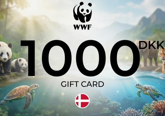 WWF Donation Gift Card 1000 DKK