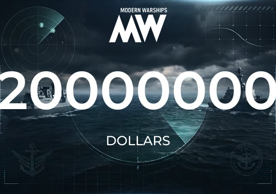 Modern Warships - 20000000 Dollars
