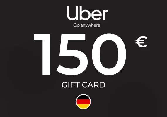 Uber Gift Card 150 EUR