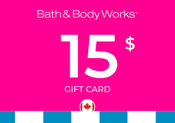 Bath and Body Works Gift Card 15 CAD