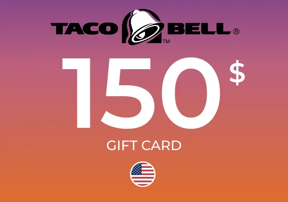 Taco Bell Gift Card 150 USD
