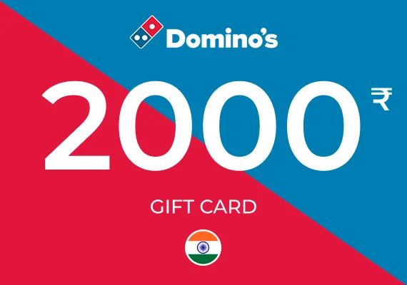 Domino's Pizza Gift Card 2000 INR