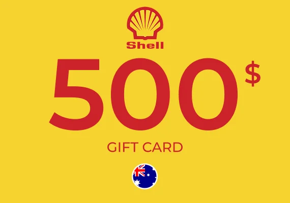 Shell Gift Card 500 AUD Key - AUSTRALIA