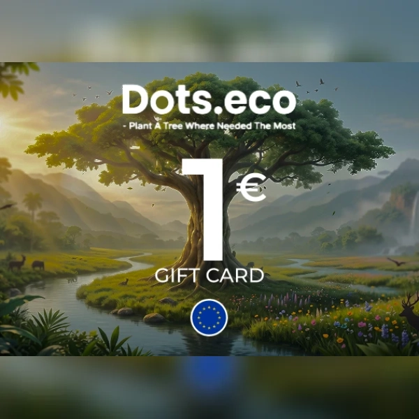 Dots.eco - Plant a tree where needed the most Gift Card 1 EUR Key - EU