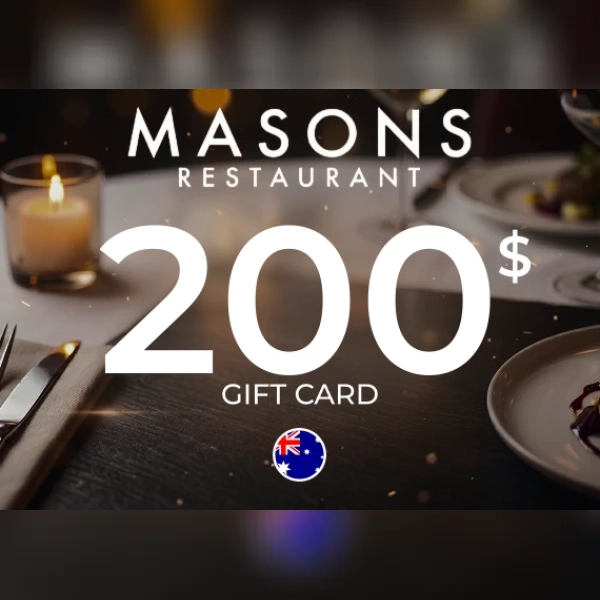 Restaurant Mason Gift Card 200 AUD Key - AUSTRALIA