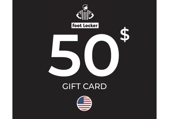 Foot Locker Gift Card 50 USD