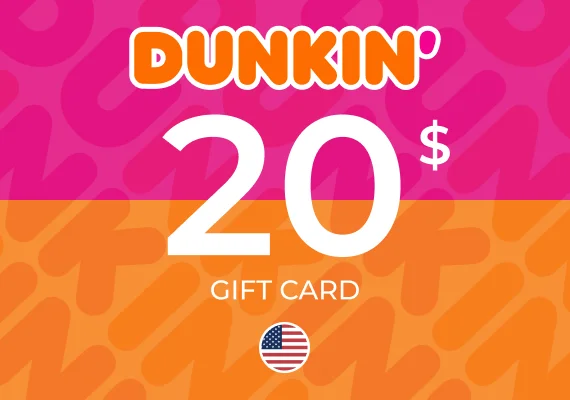 Dunkin' Donuts Gift card 20 USD