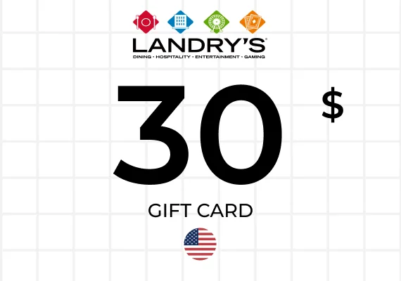Landry's Gift Card 30 USD