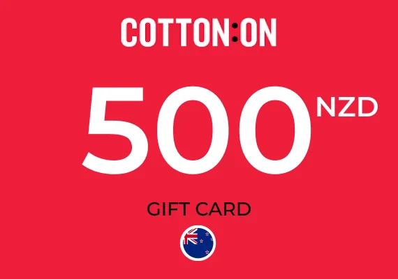 Cotton On Gift Card 500  NZD