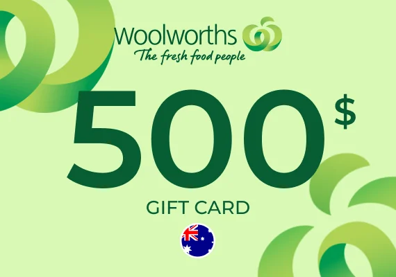 Woolworths Supermarket Gift Card 500 AUD