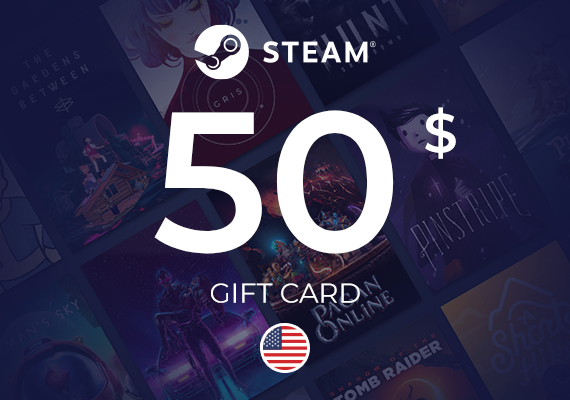 Steam Wallet Gift Card 50 USD Steam Wallet Gift Card 50 USD