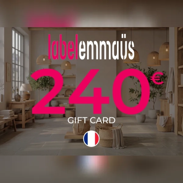 Label Emmaüs Gift Card 240 EUR Key - FRANCE