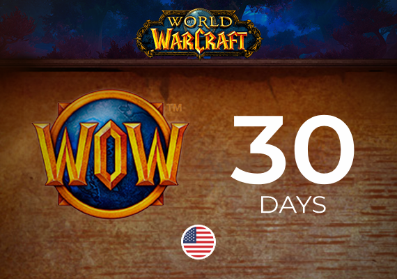 World of Warcraft 30-days time card