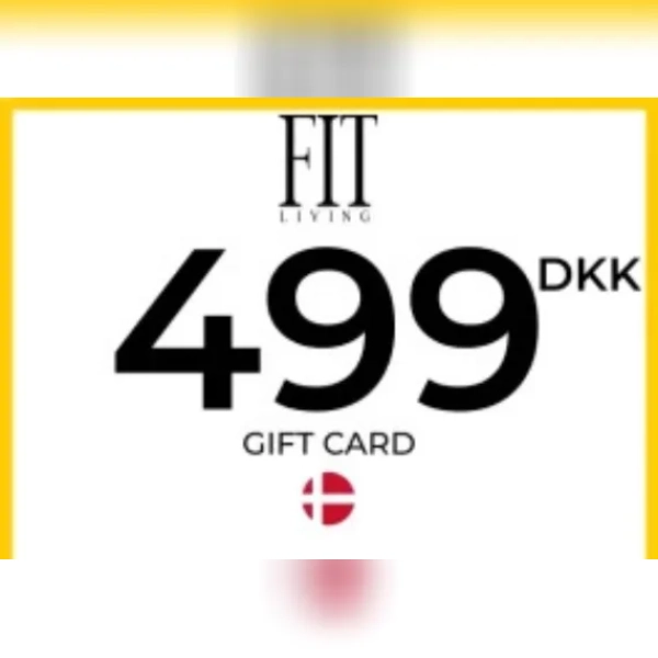 Fit Living Gift Card 499 DKK Key - DENMARK