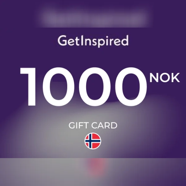 GetInspired Gift Card 1000 NOK Key - NORWAY