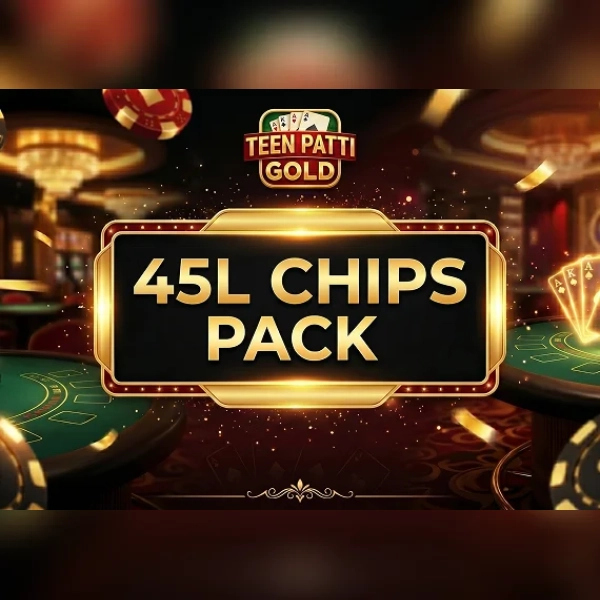 Teen Patti Gold - 45L Chips Pack Direct Top-Up - GLOBAL