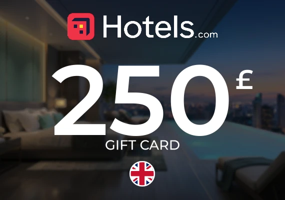 Hotels.com Gift Card 250 GBP