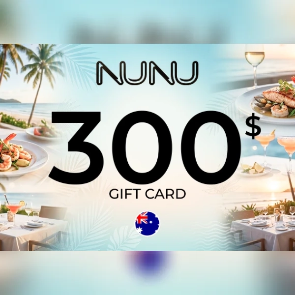 NuNu Gift Card 300 AUD Key - AUSTRALIA