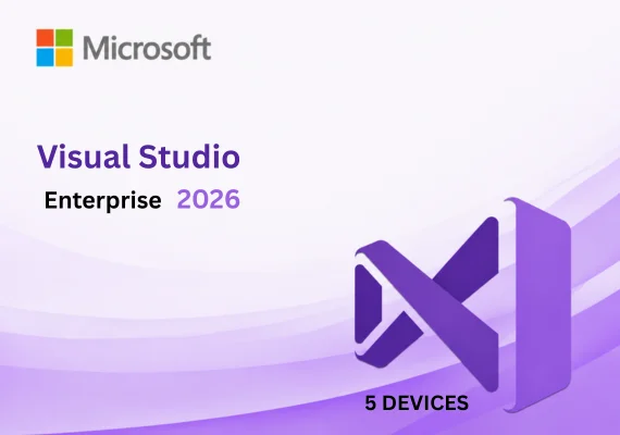Microsoft Visual Studio Enterprise 2026 (5 Dev) Key - GLOBAL