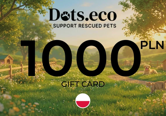Dots.eco - Support Rescued Pets Gift Card 1000 PLN