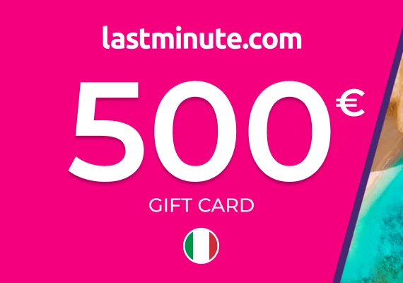 lastminute.com Hotel Gift Card 500 EUR