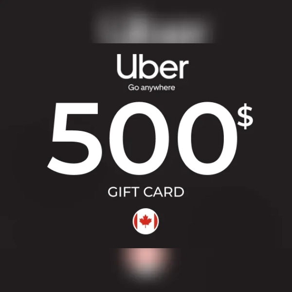 Uber Rides Gift Card 500 CAD Key - CANADA
