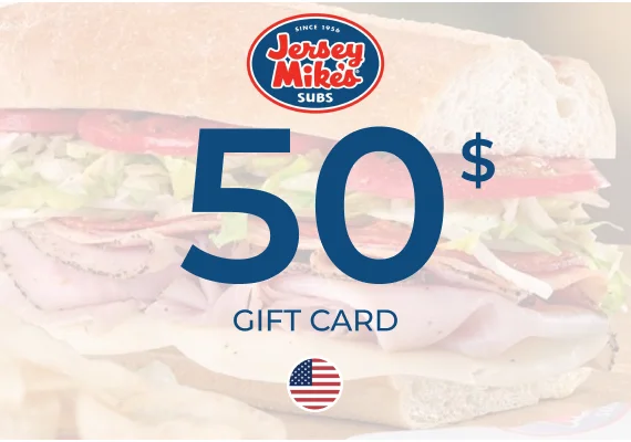 Jersey Mikes Gift Card 50 USD Key - UNITED STATES