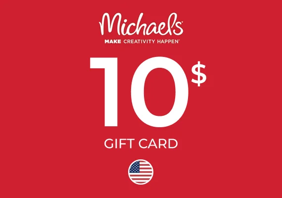 Michaels Gift Card 10 USD