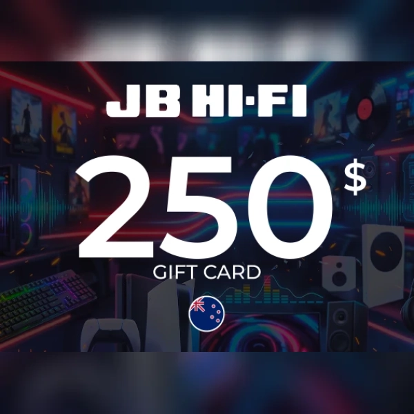 JB Hi-Fi Gift Card 250 NZD Key - NEW ZEALAND