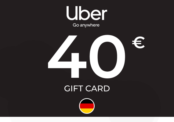 Uber Gift Card 40 EUR