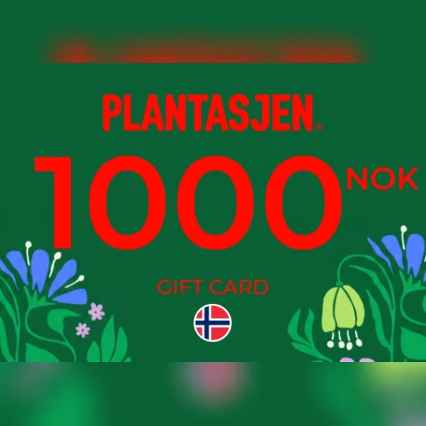 Plantasjen Gift Card 1000 NOK Key - NORWAY