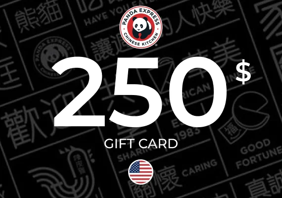 Panda Express Gift Card 250 USD