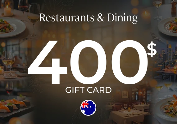 Restaurants & Dining Gift Card 400 AUD