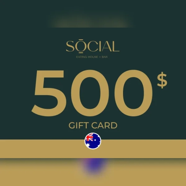 Social Eating House + Bar Gift Card 500 AUD Key - AUSTRALIA