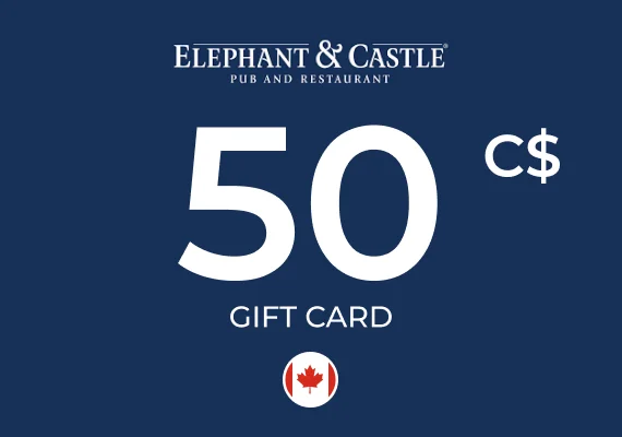 Elephant & Castle Gift Card 50 CAD