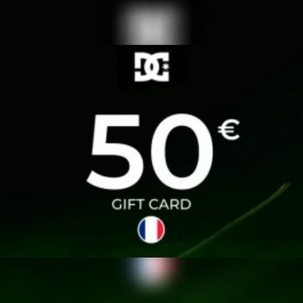 DC Shoes Gift Card 50 EUR Key - FRANCE