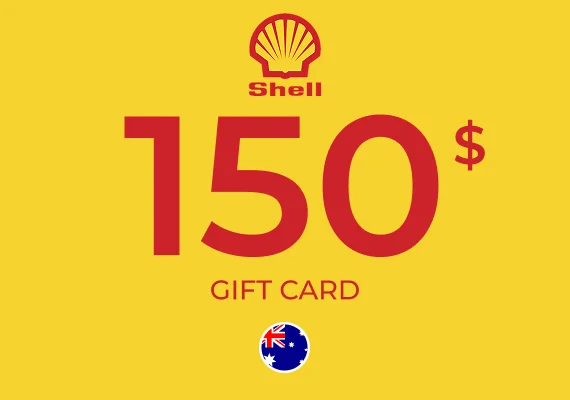 Shell Gift Card 150 AUD Key - AUSTRALIA