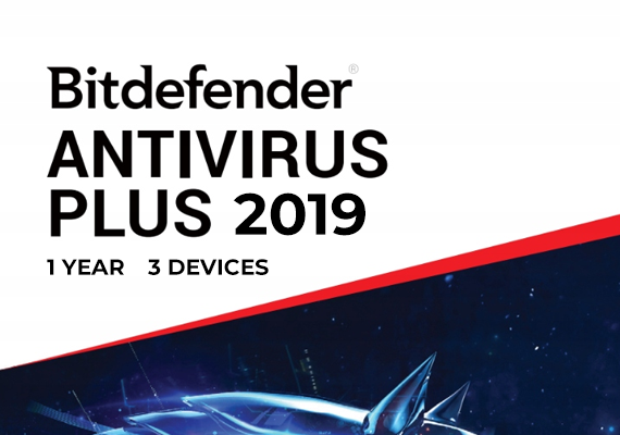 Bitdefender Antivirus Plus 2019 1 Year 3 Dev
