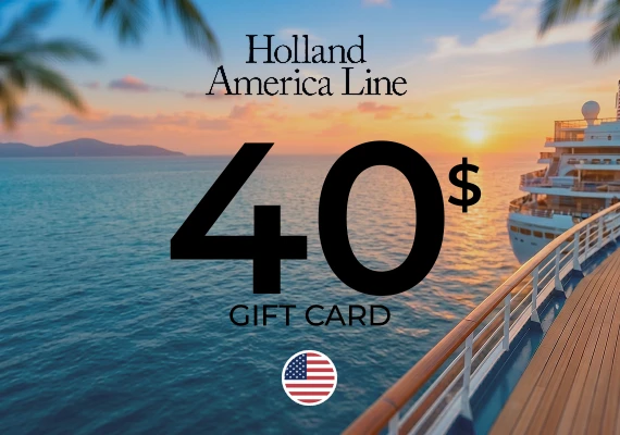 Holland America Line Gift Card 40 USD