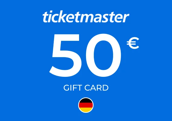 Ticketmaster Gift Card 50 EUR