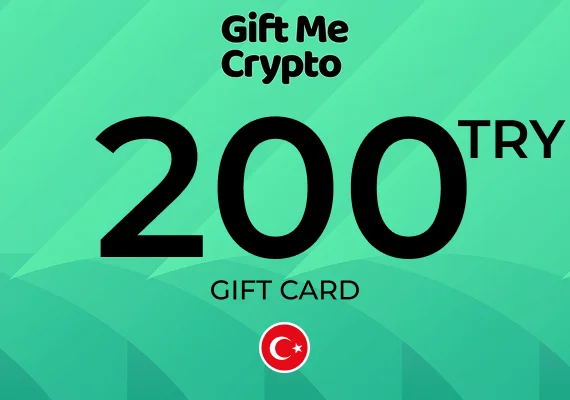 Gift Me Crypto Gift Card 200 TRY