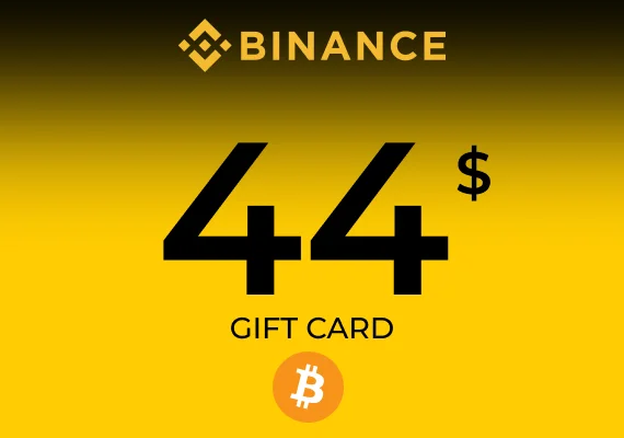 Binance Gift Card (BTC) 44 USD