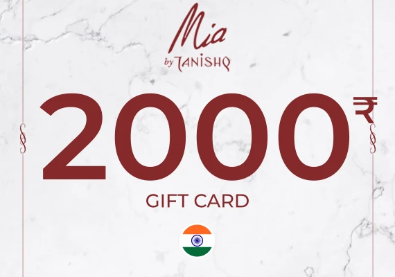 Mia By Tanishq Gift Card 2000 INR