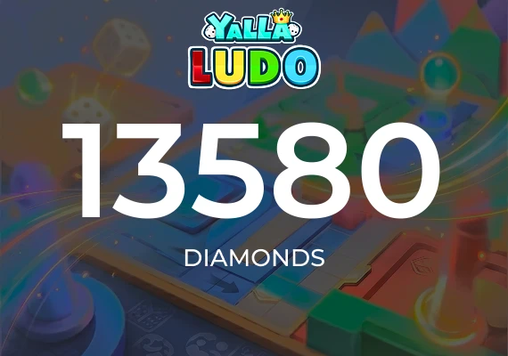 Yalla Ludo - 13,580 Diamonds (INT)