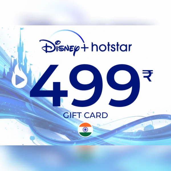 Disney+ Hostar Gift Card 499 INR Key - INDIA